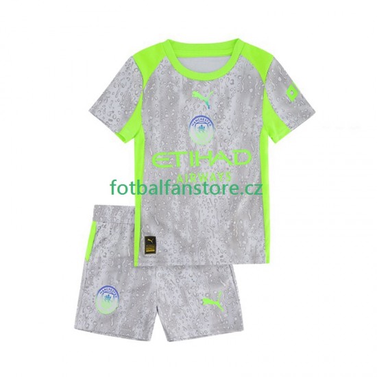 Dětský Alternativní Dres Manchester City 2025-2026 Krátký rukáv