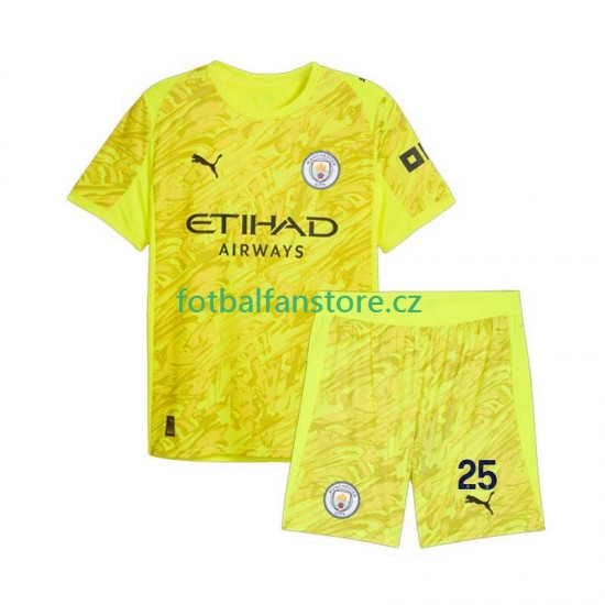 Dětský Brankářský Alternativní Dres Manchester City Gianluigi Donnarumma 25 2025-2026 Krátký rukáv