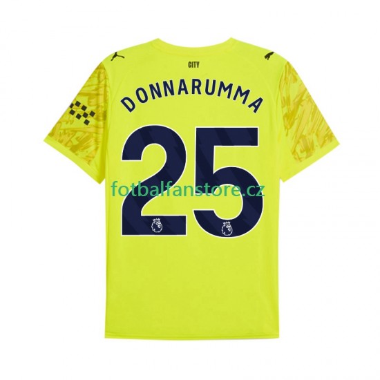 Muži Brankářský Alternativní Dres Manchester City Gianluigi Donnarumma 25 2025-2026 Krátký rukáv