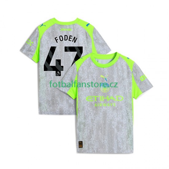 Muži Alternativní Dres Manchester City Phil Foden 47 2025-2026 Krátký rukáv