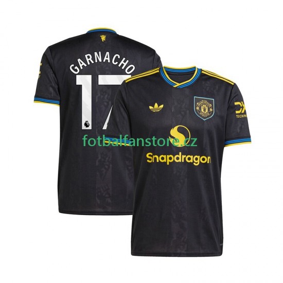 Muži Alternativní Dres Manchester United Alejandro Garnacho 17 2025-2026 Krátký rukáv