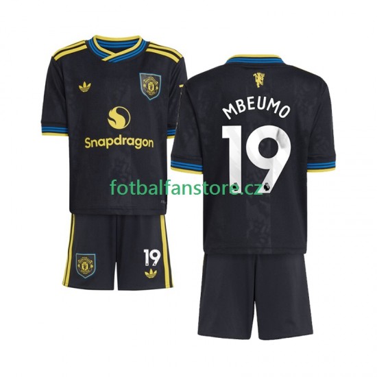 Dětský Alternativní Dres Manchester United Bryan Mbeumo 19 2025-2026 Krátký rukáv