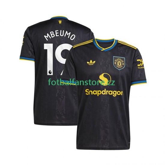 Muži Alternativní Dres Manchester United Bryan Mbeumo 19 2025-2026 Krátký rukáv Muži Alternativní Dres Manchester United Bryan Mbeumo 19 2025-2026 Krátký rukáv