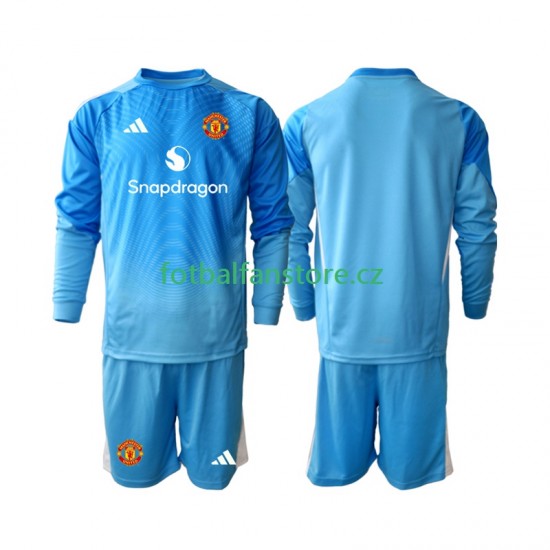 Dětský Brankářský Domácí Dres Manchester United 2025-2026 Dlouhými Rukávy