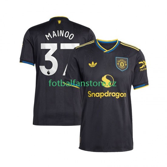 Muži Alternativní Dres Manchester United Kobbie Mainoo 37 2025-2026 Krátký rukáv
