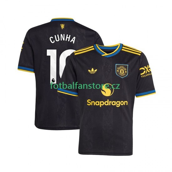 Muži Alternativní Dres Manchester United Matheus Cunha 10 2025-2026 Krátký rukáv