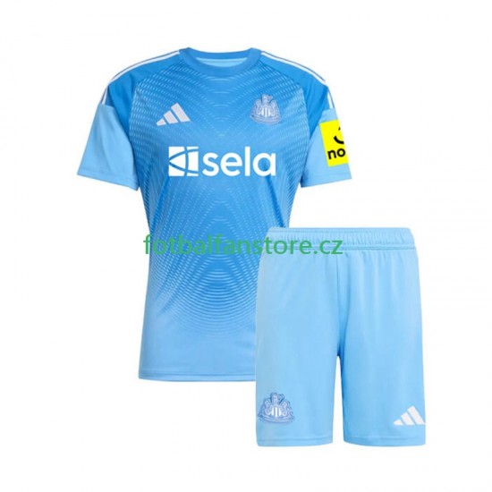 Dětský Brankářský Domácí Dres Newcastle United 2025-2026 Krátký rukáv Dětský Brankářský Domácí Dres Newcastle United 2025-2026 Krátký rukáv