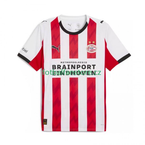 Muži Domácí Dres PSV Eindhoven 2025-2026 Krátký rukáv