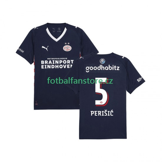 Muži Venkovní Dres PSV Eindhoven Ivan Perisic 5 2025-2026 Krátký rukáv
