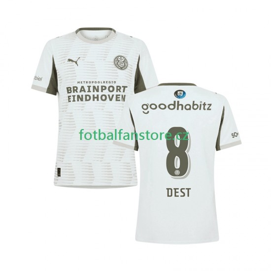 Muži Alternativní Dres PSV Eindhoven Sergino Dest 8 2025-2026 Krátký rukáv