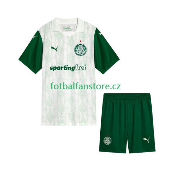 Dětský Venkovní Dres Palmeiras 2025-2026 Krátký rukáv