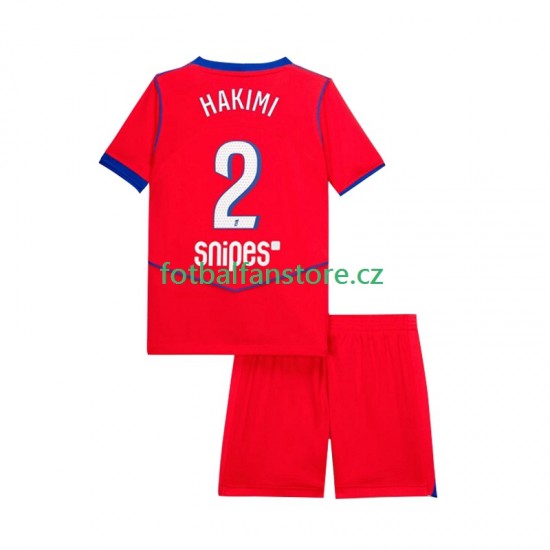 Dětský Alternativní Dres Paris Saint-Germain Achraf Hakimi 2 2025-2026 Krátký rukáv