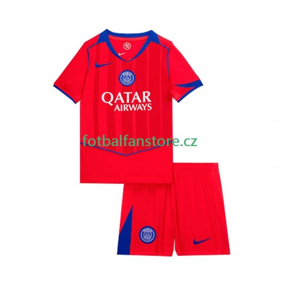 Dětský Alternativní Dres Paris Saint-Germain 2025-2026 Krátký rukáv Dětský Alternativní Dres Paris Saint-Germain 2025-2026 Krátký rukáv