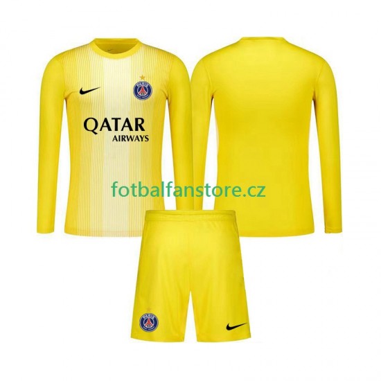Dětský Brankářský Alternativní Dres Paris Saint-Germain 2025-2026 Dlouhými Rukávy