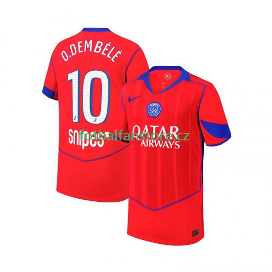 Muži Alternativní Dres Paris Saint-Germain Ousmane Dembele 10 2025-2026 Krátký rukáv