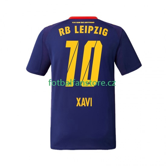 Muži Venkovní Dres RB Leipzig Xavi Simons 10 2025-2026 Krátký rukáv