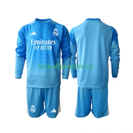 Dětský Brankářský Domácí Dres Real Madrid 2025-2026 Dlouhými Rukávy