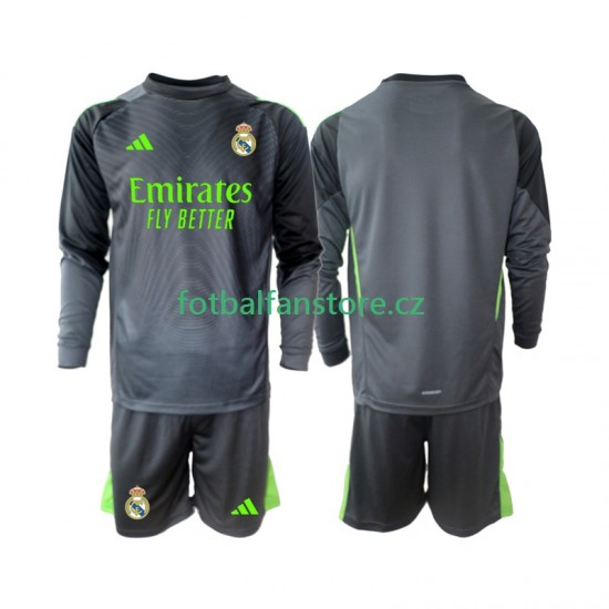 Dětský Brankářský Alternativní Dres Real Madrid 2025-2026 Dlouhými Rukávy