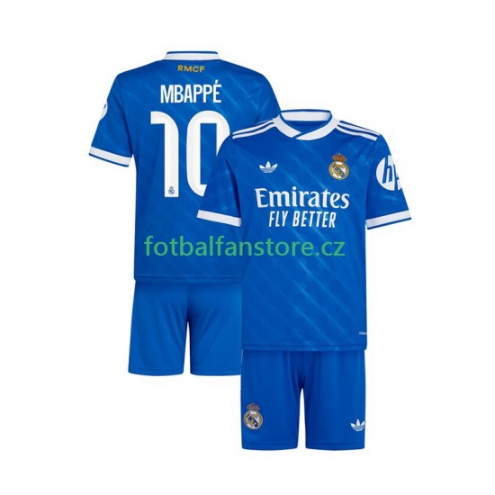 Dětský Alternativní Dres Real Madrid Kylian Mbappe 10 2025-2026 Krátký rukáv