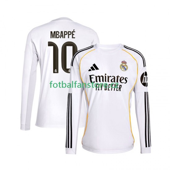 Muži Domácí Dres Real Madrid Kylian Mbappe 10 2025-2026 Dlouhými Rukávy