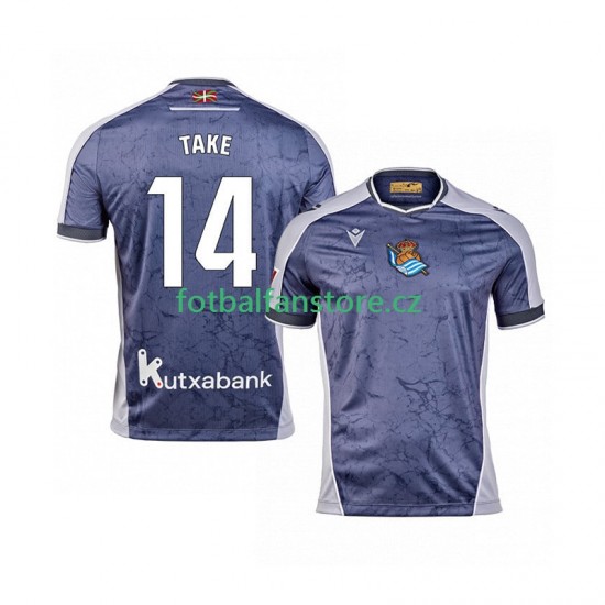 Muži Venkovní Dres Spojené Státy Americké Real Sociedad Takef Kubo 14 2025-2026 Krátký rukáv