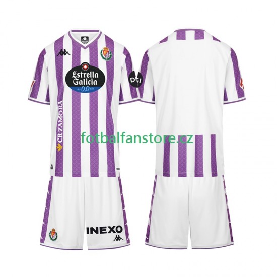 Dětský Domácí Dres Real Valladolid 2025-2026 Krátký rukáv