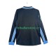Muži Retro Venkovní Dres Lazio Řím 1998 1999 Dlouhými Rukávy