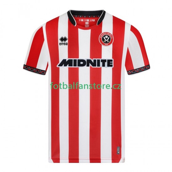 Muži Domácí Dres Sheffield United 2025-2026 Krátký rukáv Muži Domácí Dres Sheffield United 2025-2026 Krátký rukáv