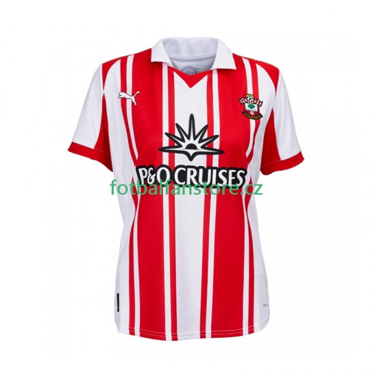Muži Domácí Dres Southampton 2025-2026 Krátký rukáv Muži Domácí Dres Southampton 2025-2026 Krátký rukáv