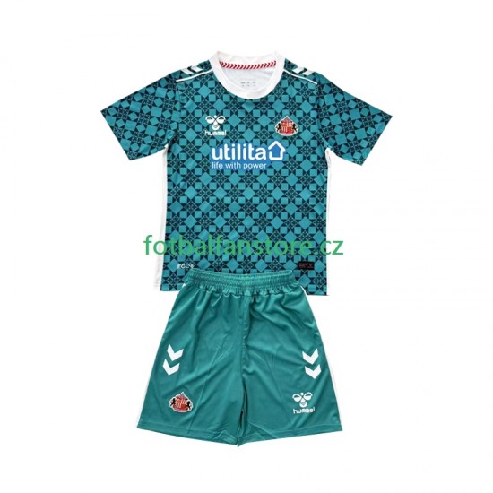 Dětský Brankářský Domácí Dres Sunderland 2025-2026 Krátký rukáv