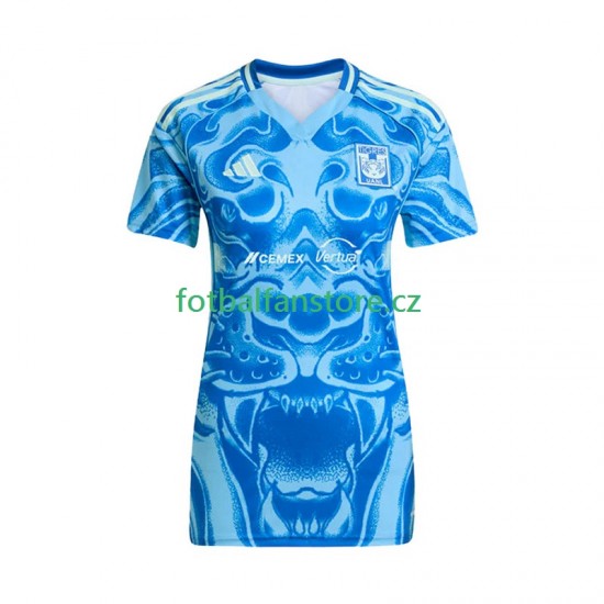 Ženy Venkovní Dres Tigres UANL 2025-2026 Krátký rukáv