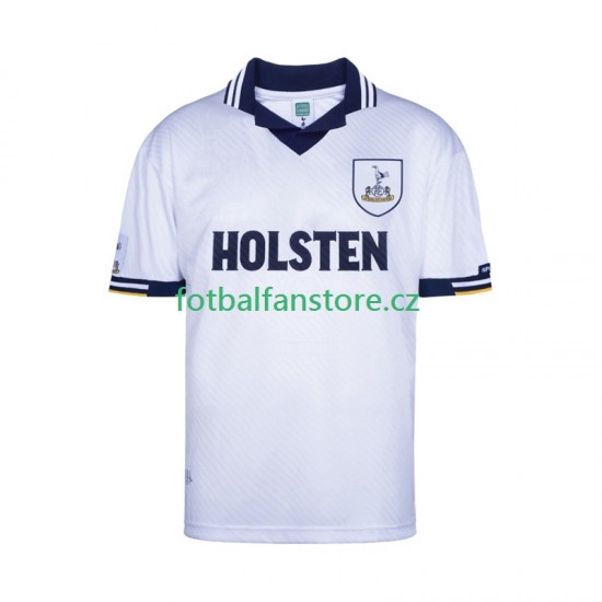 Muži Retro Domácí Dres Tottenham Hotspur 1994 Krátký rukáv Muži Retro Domácí Dres Tottenham Hotspur 1994 Krátký rukáv