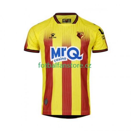 Muži Domácí Dres Watford 2025-2026 Krátký rukáv