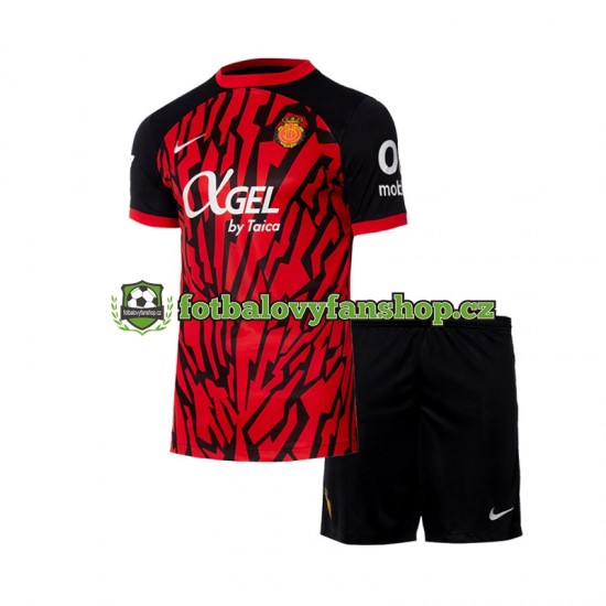 Dětský Domácí Dres RCD Mallorca 2024-2025 Krátký rukáv Dětský Domácí Dres RCD Mallorca 2024-2025 Krátký rukáv